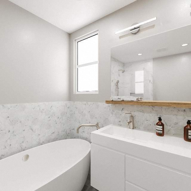 Bathroom interior from the original Made Renovation virtual tour 1