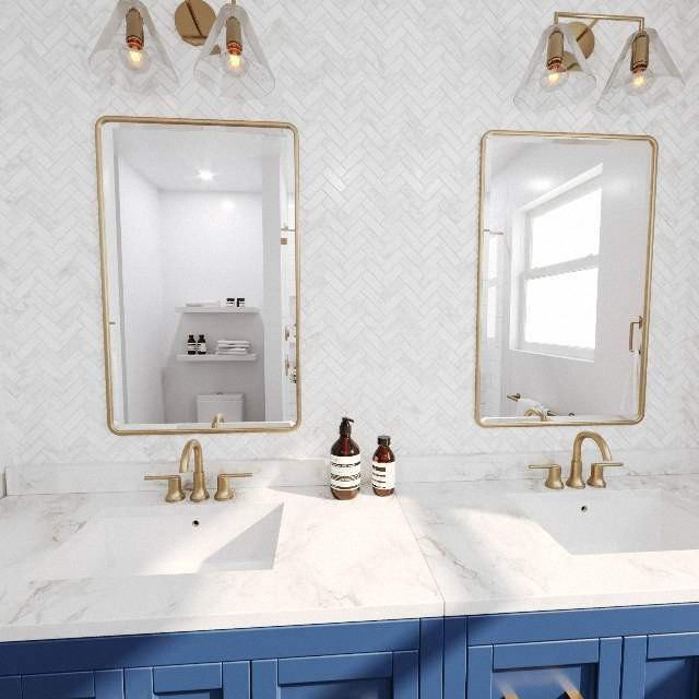 Bathroom interior from the original Made Renovation virtual tour 7