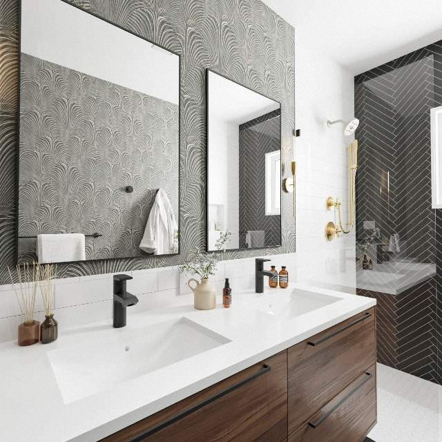 Bathroom interior from the original Made Renovation virtual tour 11