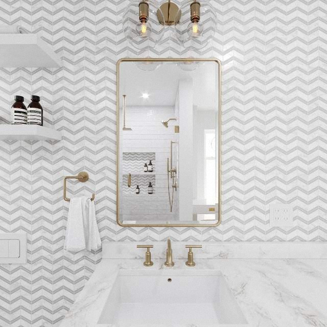 Bathroom interior from the original Made Renovation virtual tour 8